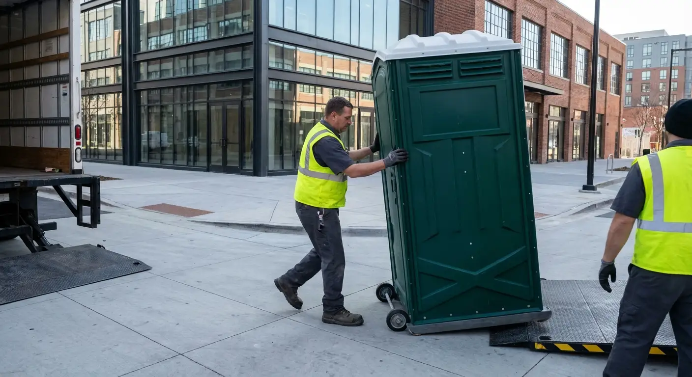 Portable restroom services in Lee's Summit Arts District